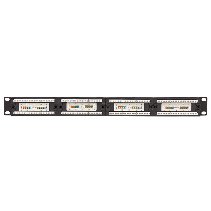 Патч-панель  TRP-PPNL-5EUTP-1U24
