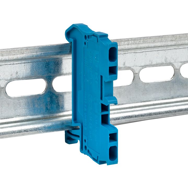 Клемма проходная  plc-jxb-st-1.5-blue
