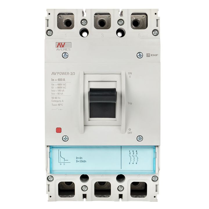 Выключатель автоматический  mccb-33-400-TR-av