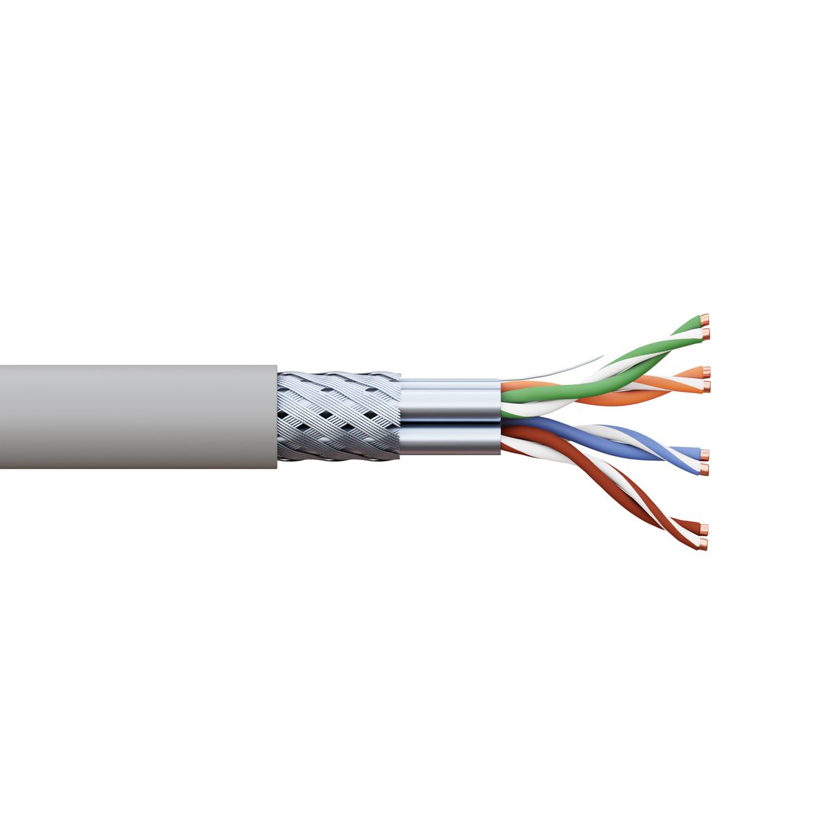 Кабель витая пара  TRCS-6ASFP-04LSH-GY-IN3