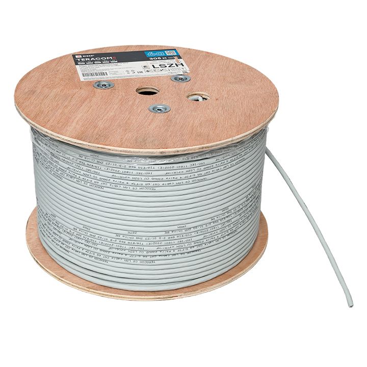 Кабель витая пара  TRCS-6ASFP-04LSH-GY-IN3