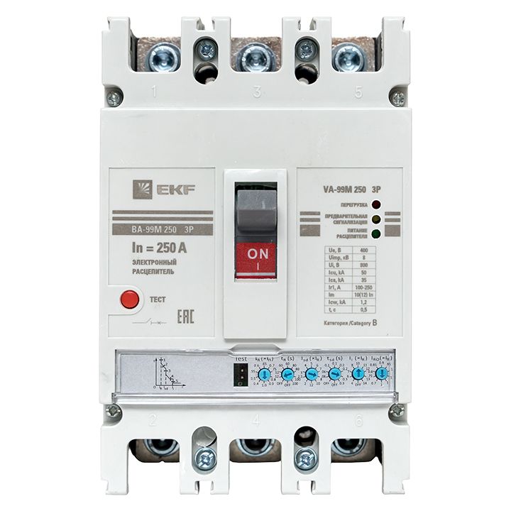 Выключатель автоматический  mccb99-250-250me