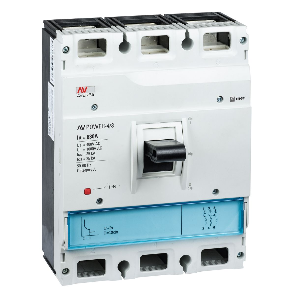 Выключатель автоматический  mccb-43-700-TR-av