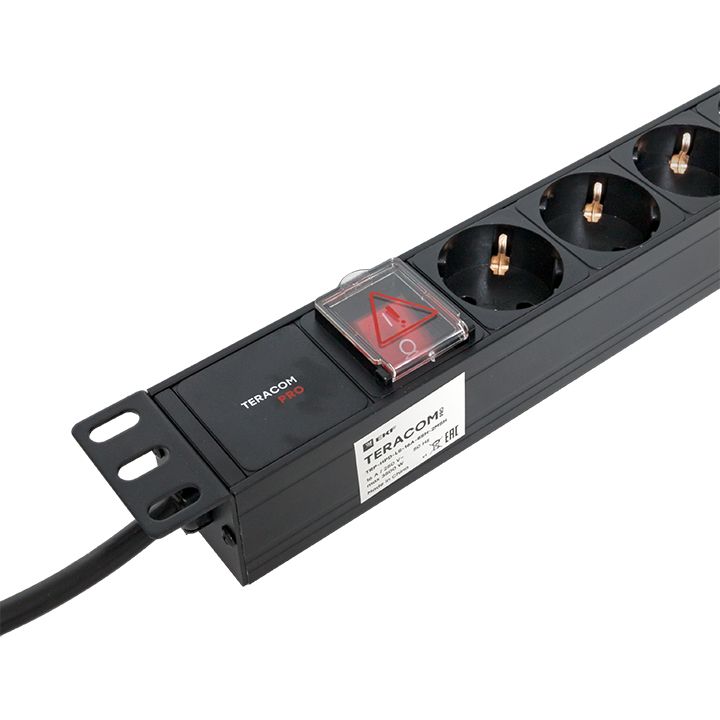 Блок силовых розеток  TRP-HPD-LS-16A-8SH-2MSH