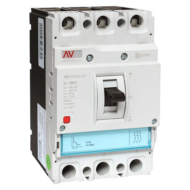Выключатель автоматический  mccb-23-200H-TR-av
