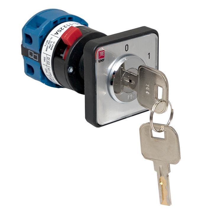 Переключатель замковый ПК-1-112 pk-1-112-25