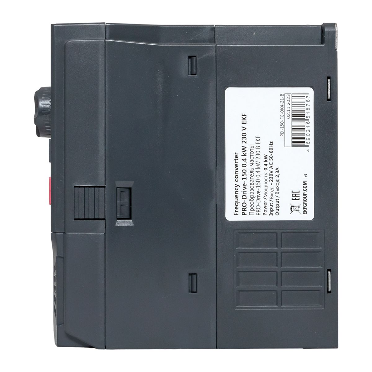 Преобразователь частоты PD-150-FC-0K4-21-B