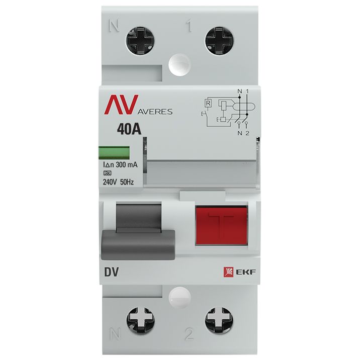Устройство защитного отключения  rccb-2-40-300-a-av