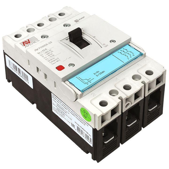 Выключатель автоматический  mccb-13-63H-TR-av