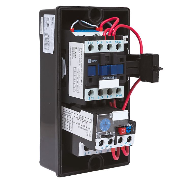 Пускатель ctrp-r-9-230v-led