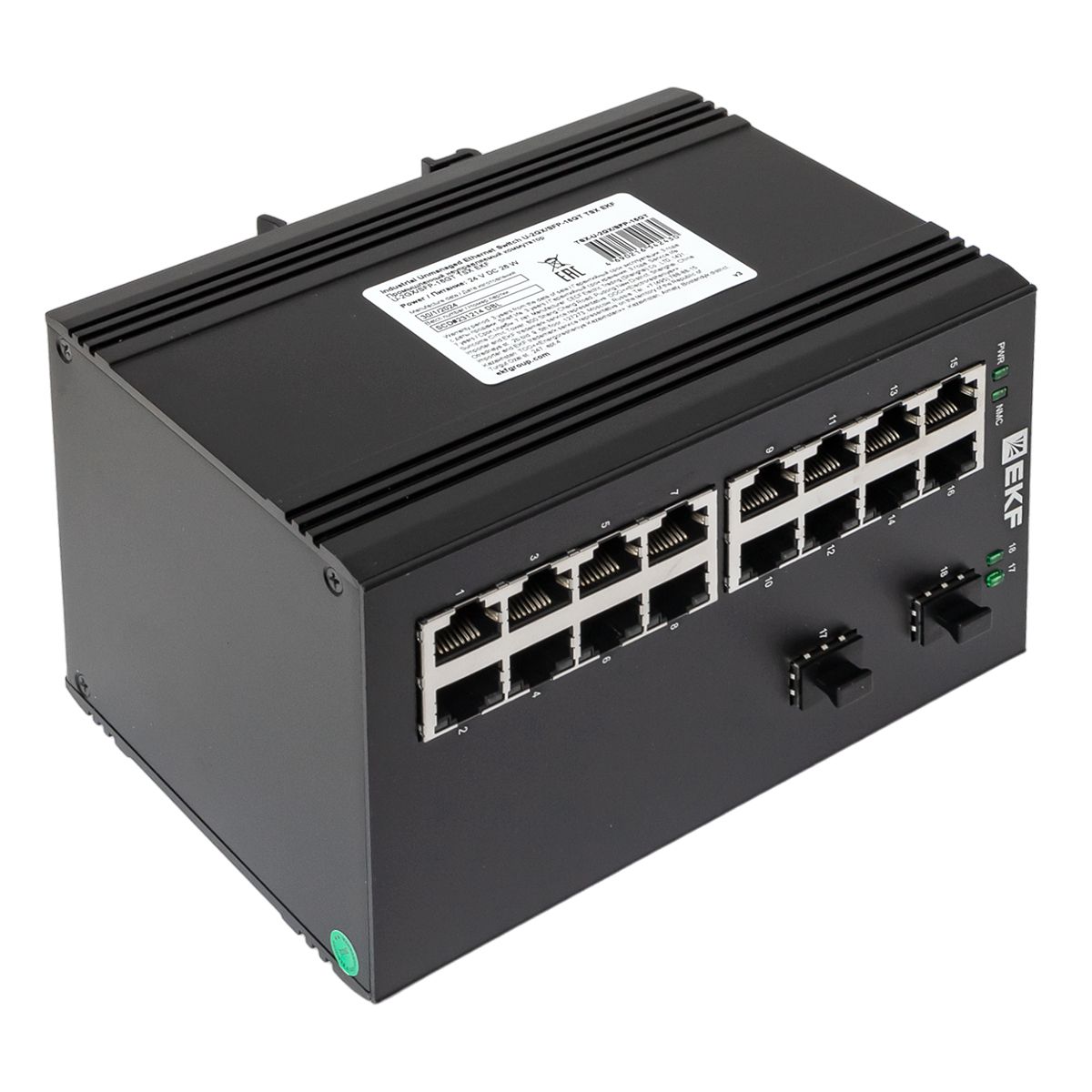 Коммутатор промышленный  TSX-U-2GX/SFP-16GT