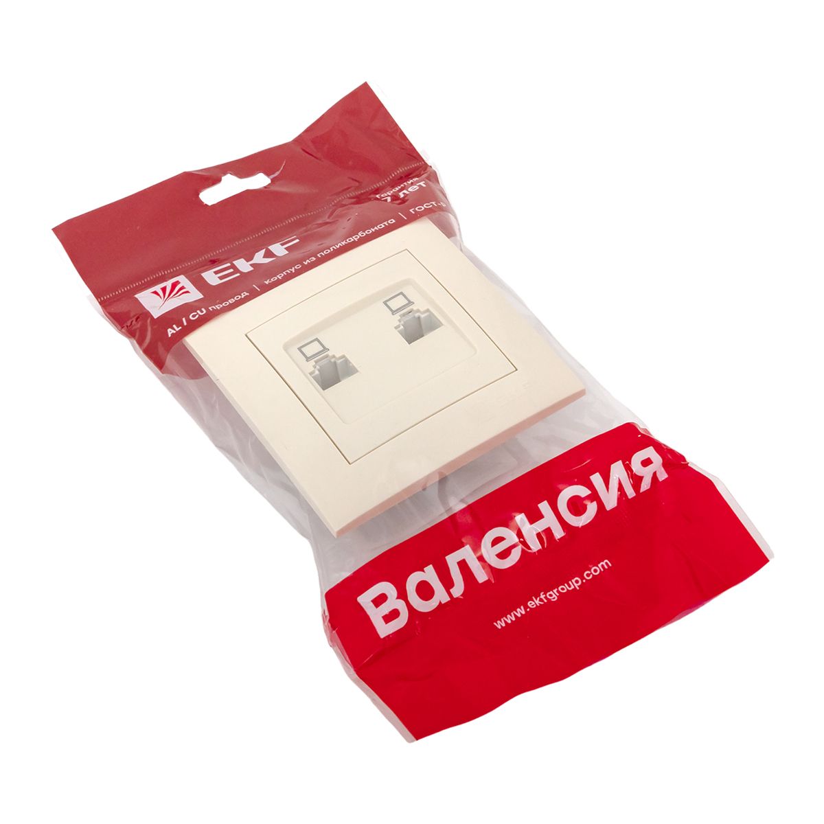 Розетка телекоммуникационная  EWK02-035-20