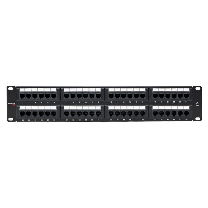 Патч-панель  TRP-PPNL-6UTP-2U48