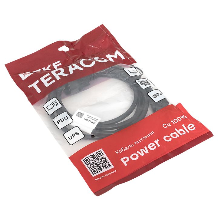 Кабель питания  TRC-PCA-C13-C14-2M