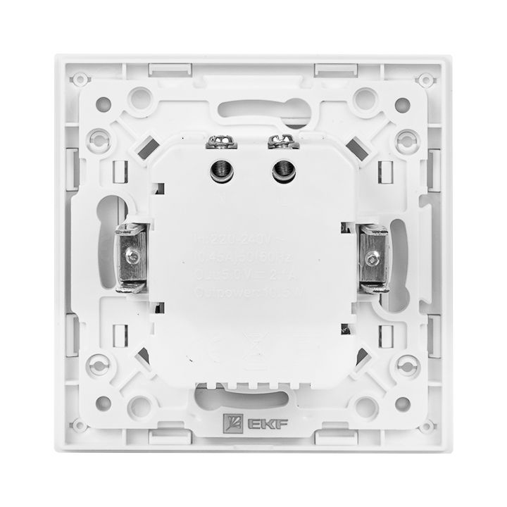 Механизм розетки EYR16-028-10-2USB