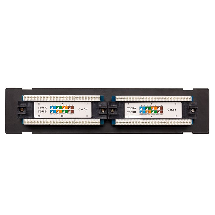 Патч-панель  TRP-WPP-5EUTP-12