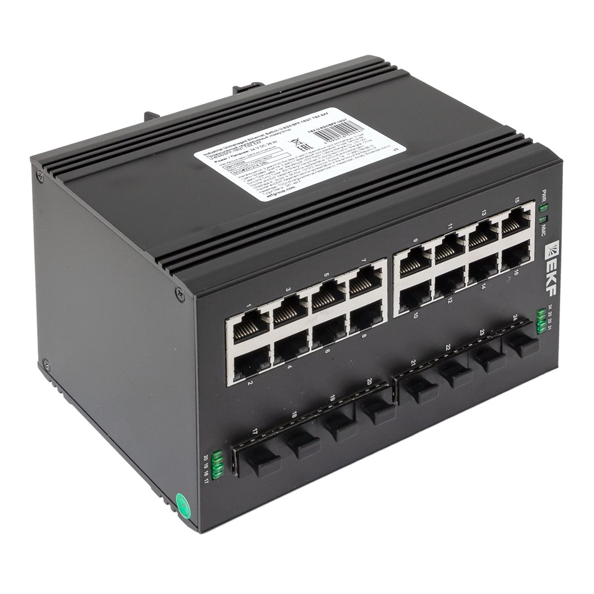 Коммутатор промышленный  TSX-U-8GX/SFP-16GT