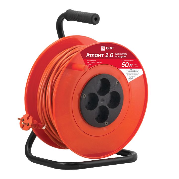 Удлинитель силовой  UKA02-06-275-4-50