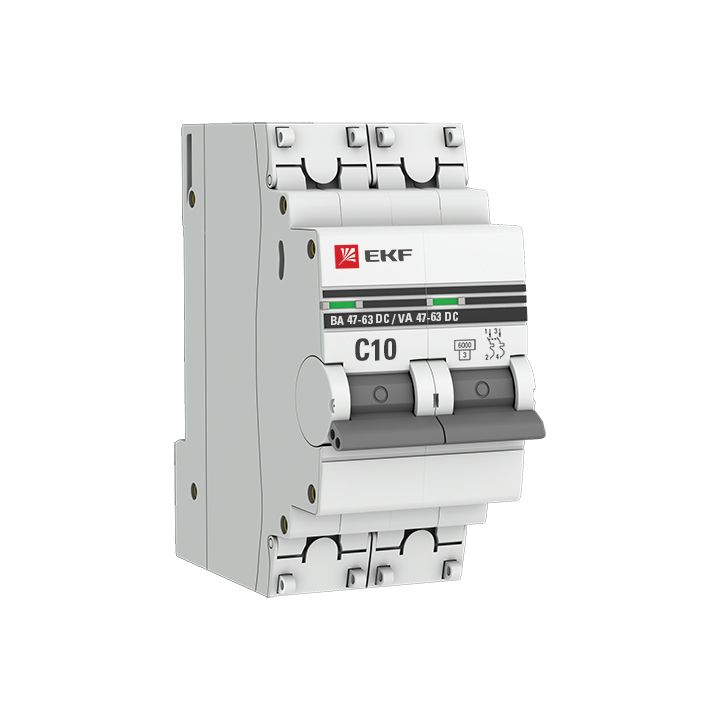 Выключатель автоматический  mcb4763-DC-2-10C-pro