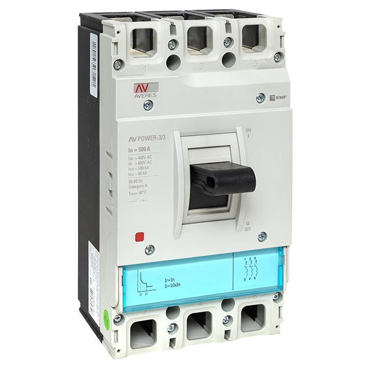Выключатель автоматический  mccb-33-500H-TR-av