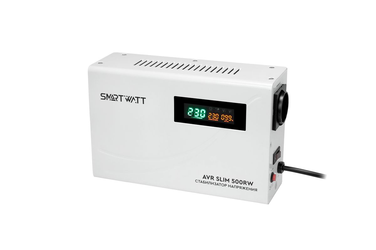 Стабилизатор напряжения AVR SLIM 500RW 4512020310002