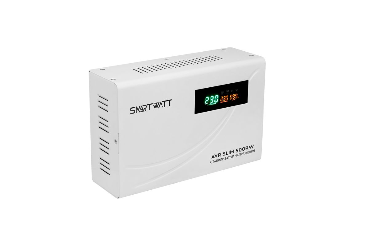 Стабилизатор напряжения AVR SLIM 500RW 4512020310002