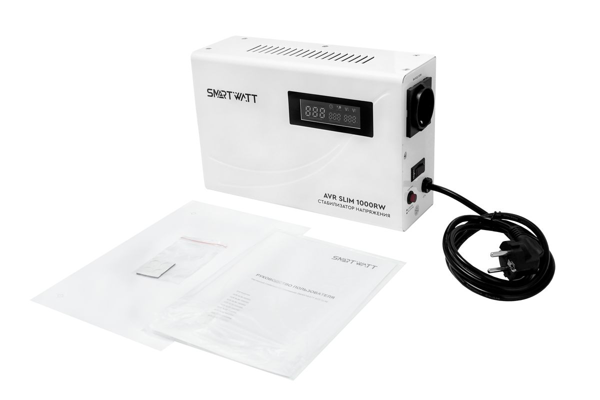 Стабилизатор напряжения AVR SLIM 1000RW 4512020310001
