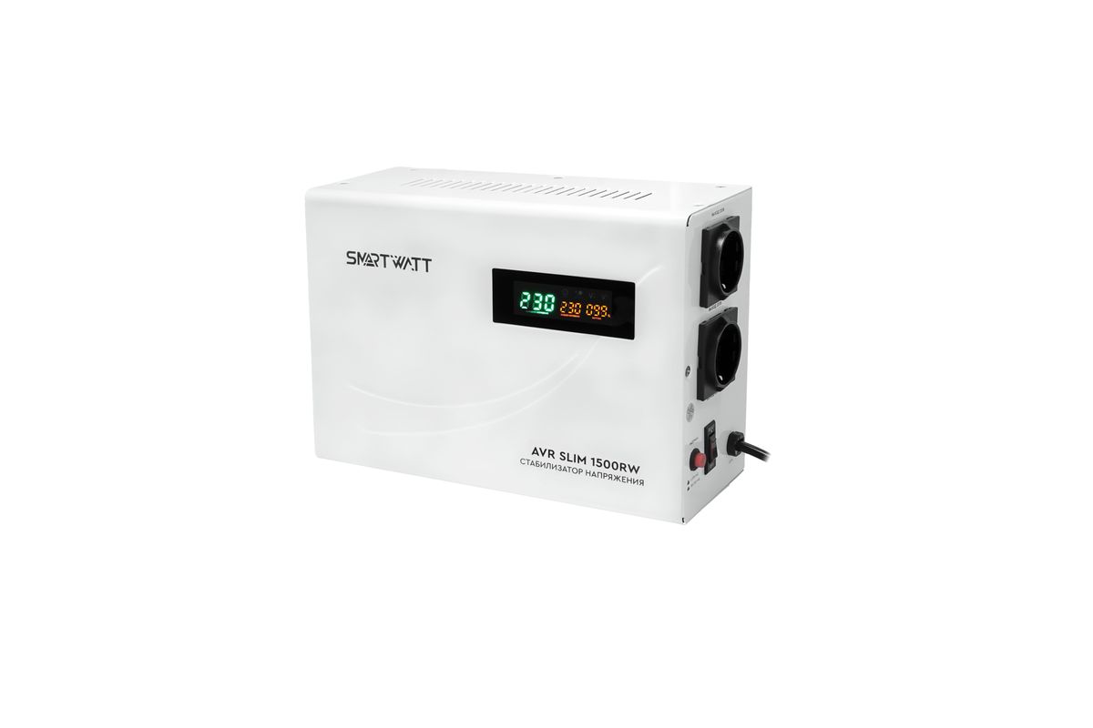 Стабилизатор напряжения AVR SLIM 1500RW 4512020310003