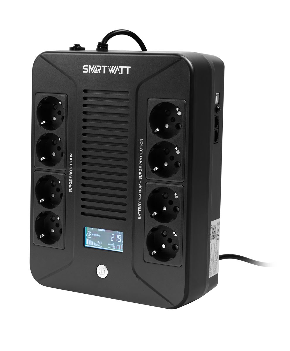 Источник бесперебойного питания UPS SAFE PRO LCD 800 3703020280002