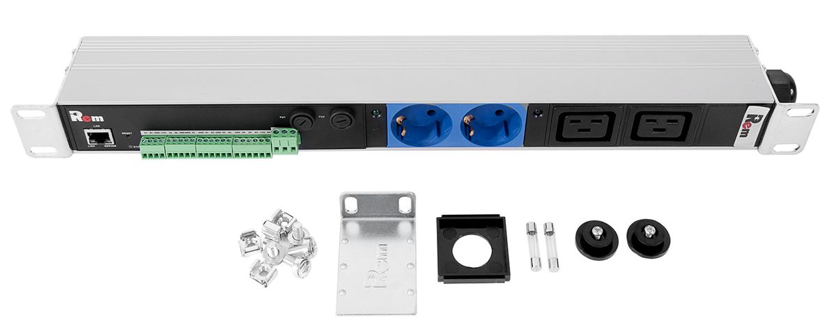 Блок силовых розеток  R-MC1-32-2S-2C19-440-K