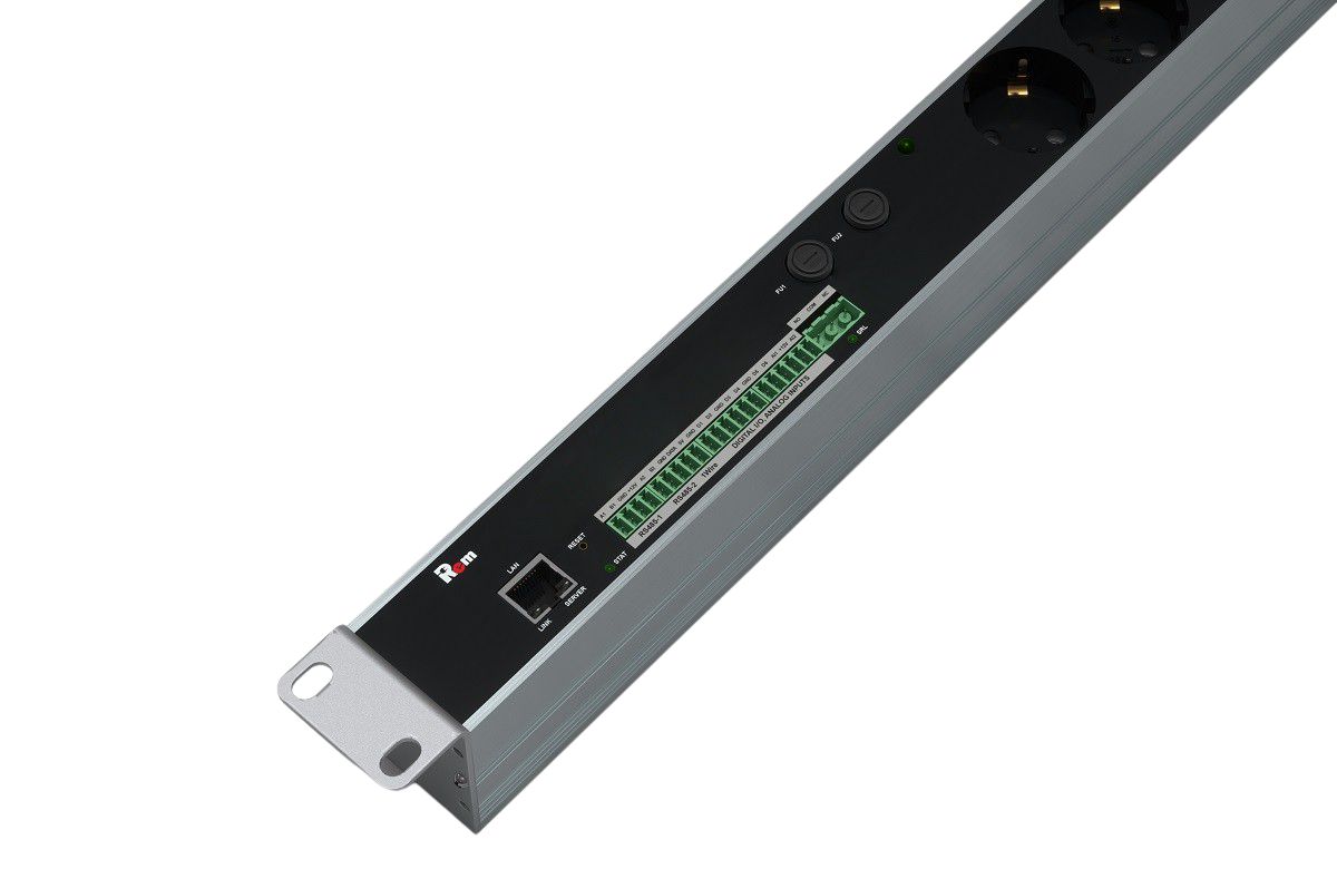 Блок силовых розеток  R-MC1-32-4x3C13-4x2C19-A-1820-K