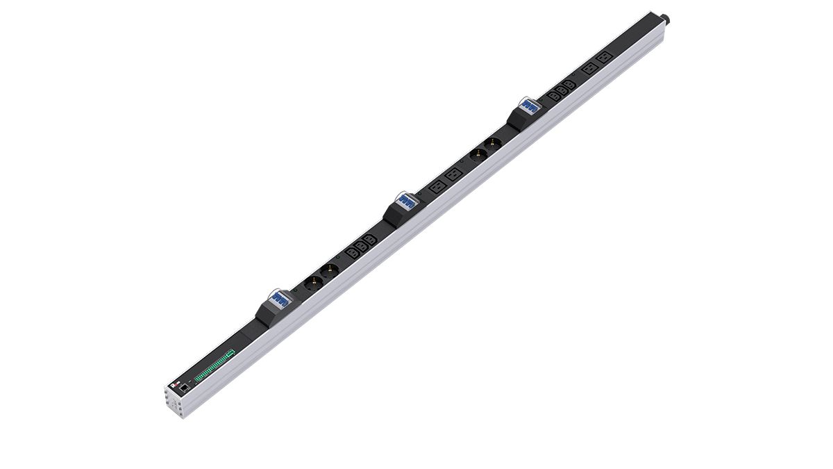 Блок силовых розеток  R-MC1-32-2x2S-2x3C13-2x2C19-A-1420-K
