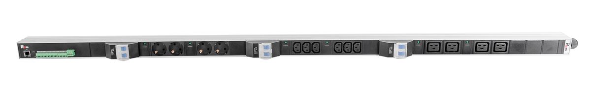 Блок силовых розеток R-MC1-32-2x2S-2x3C13-2x2C19-A-1420-K