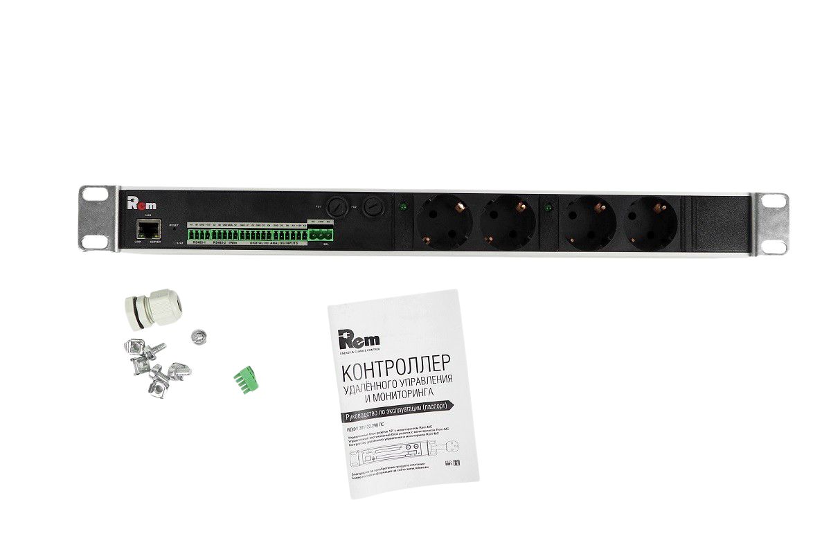 Блок силовых розеток  R-MC1-32-2x2S-440-K