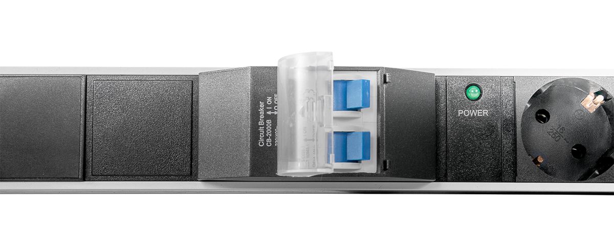Блок силовых розеток  R-MC1-32-6x2S-A-1420-K