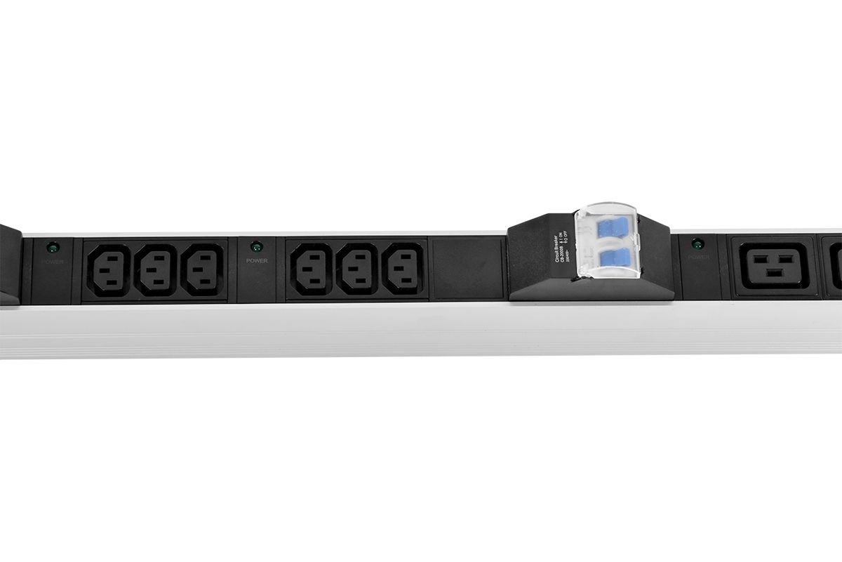 Блок силовых розеток  R-MC1-32-4x2S-2x3C13-2x2C19-A-1820-K