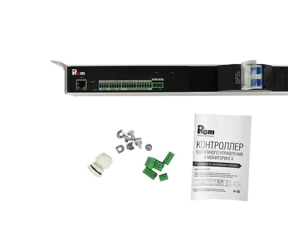 Блок силовых розеток  R-MC1-32-4x3C13-2x2C19-A-1420-K