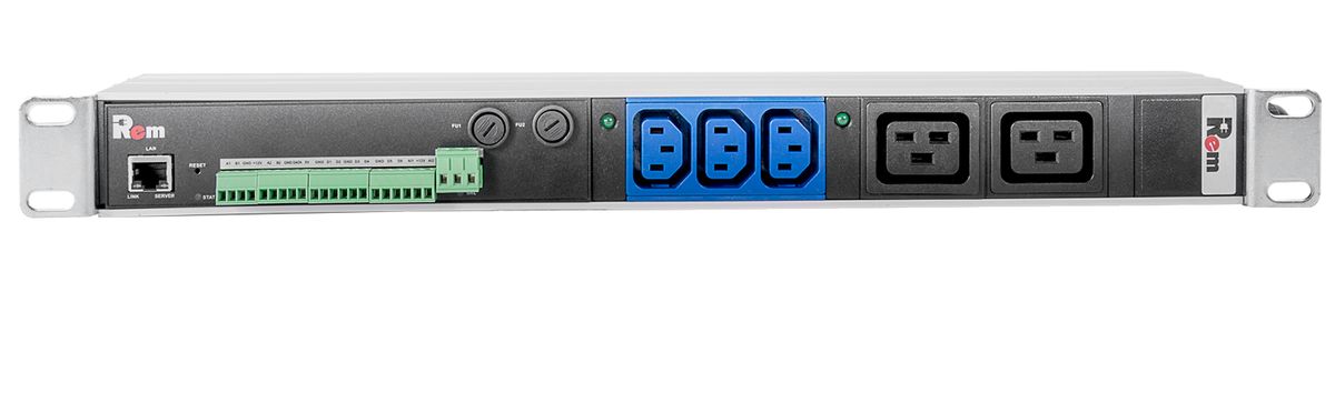 Блок силовых розеток  R-MC1-32-3C13-2C19-440-K