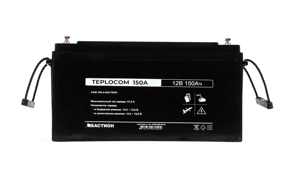 Батарея аккумуляторная TEPLOCOM 150Ач 442