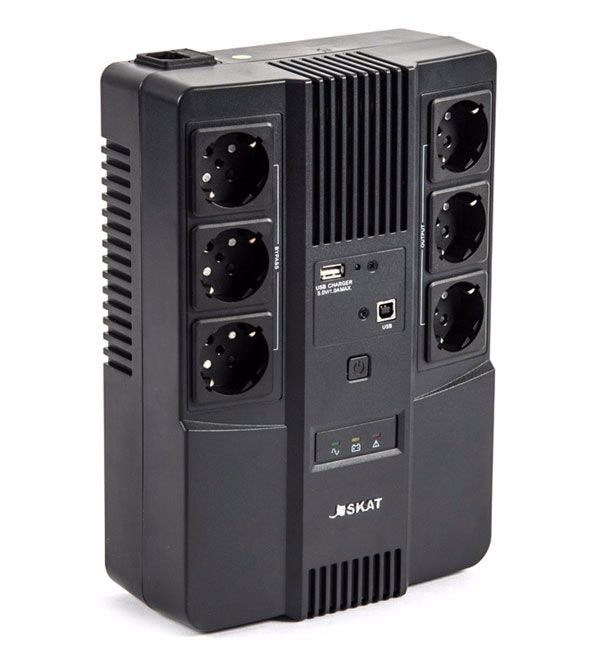 Источник бесперебойного питания SKAT-UPS 800-AI-IN-1x9 452