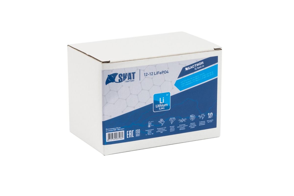 Батарея аккумуляторная Skat i-Battery 12-12 LiFePo4 646