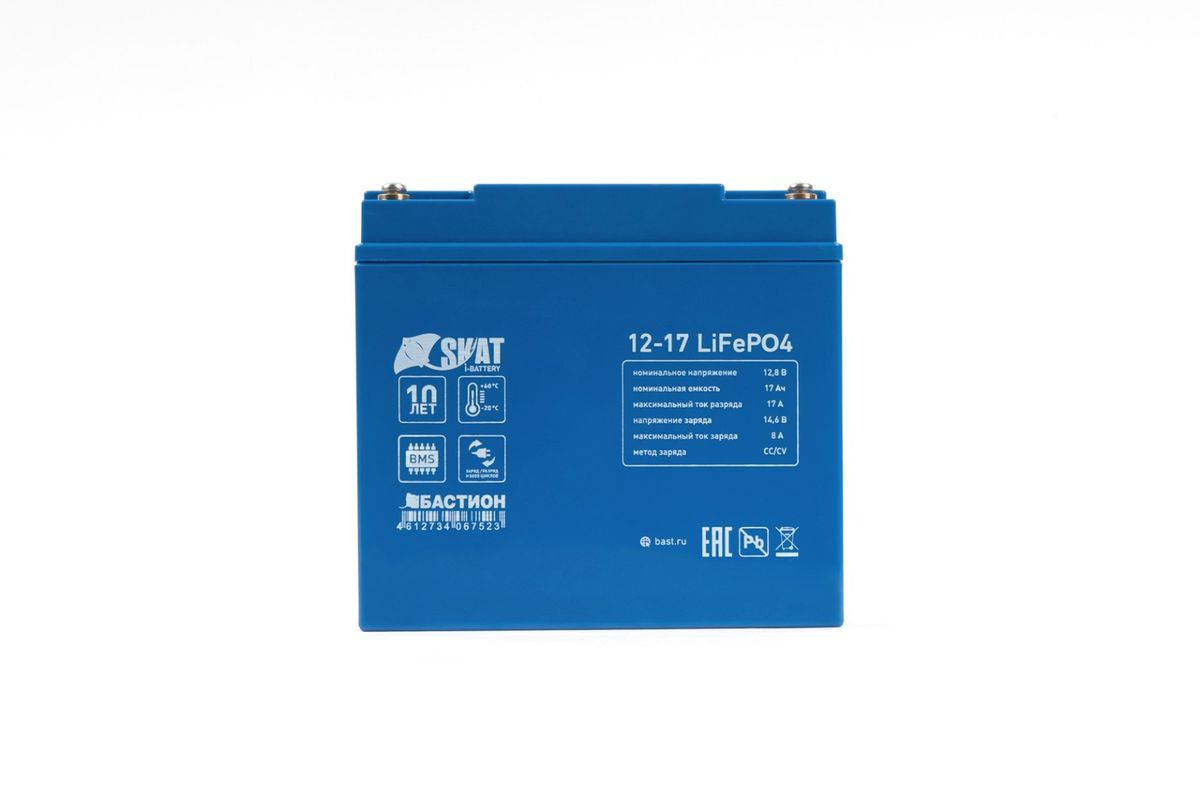 Батарея аккумуляторная Skat i-Battery 12-17 LiFePo4 647