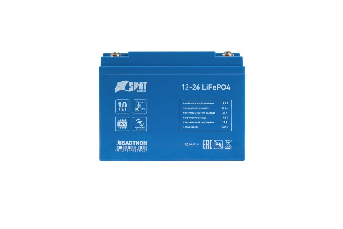 Батарея аккумуляторная Skat i-Battery 12-26 LiFePo4 648