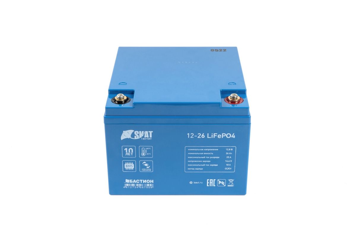 Батарея аккумуляторная Skat i-Battery 12-26 LiFePo4 648