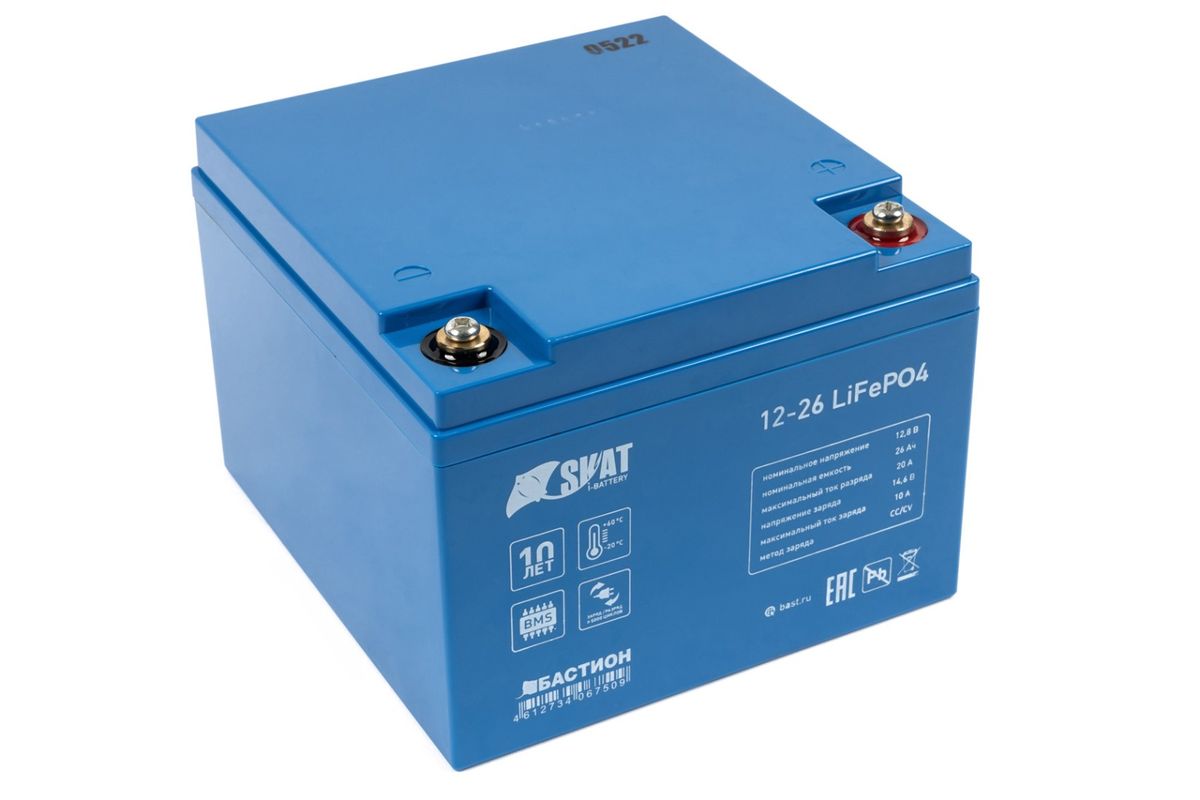 Батарея аккумуляторная Skat i-Battery 12-26 LiFePo4 648