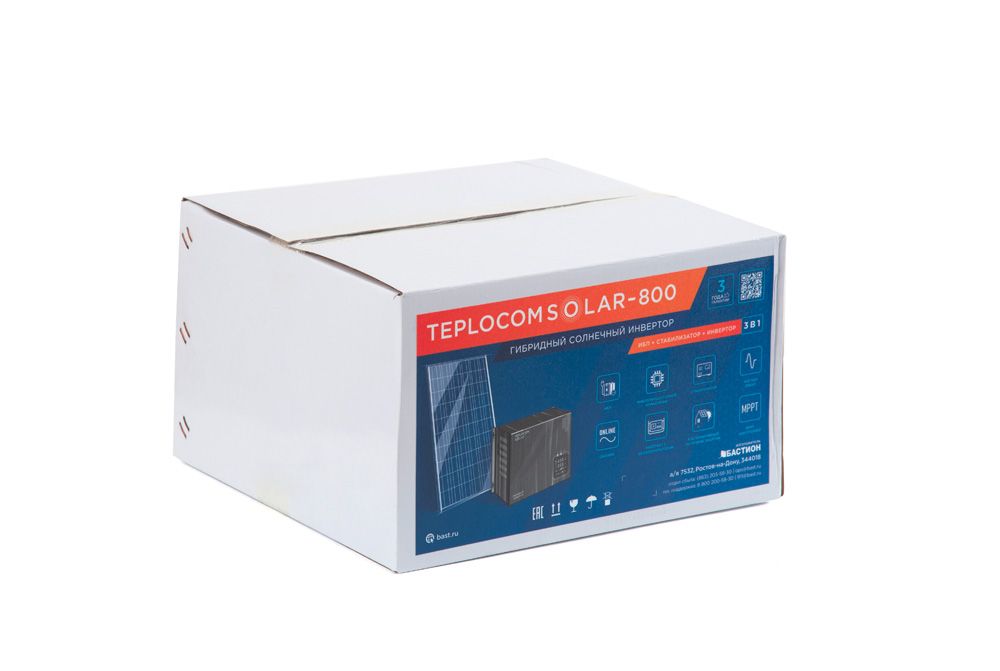 Инвертор Teplocom SOLAR-800 2411