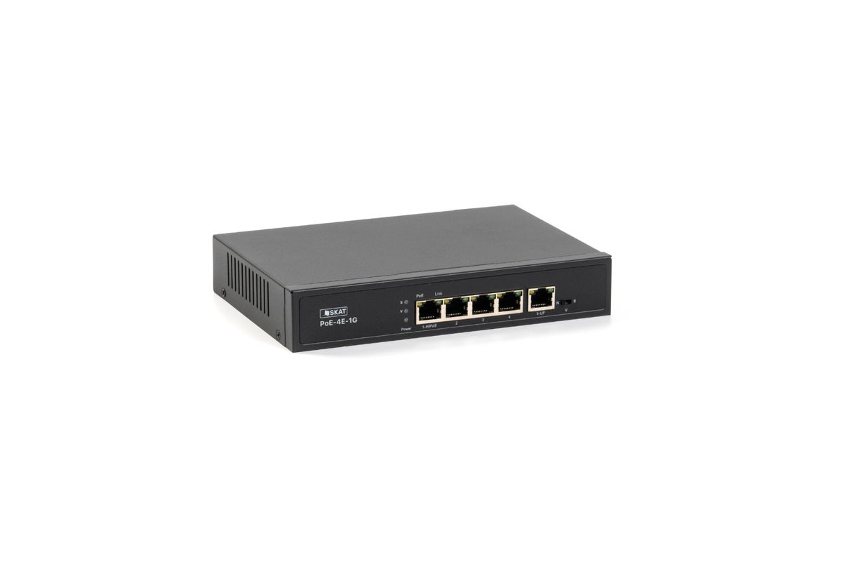 Коммутатор SKAT PoE-4E-1G 4070