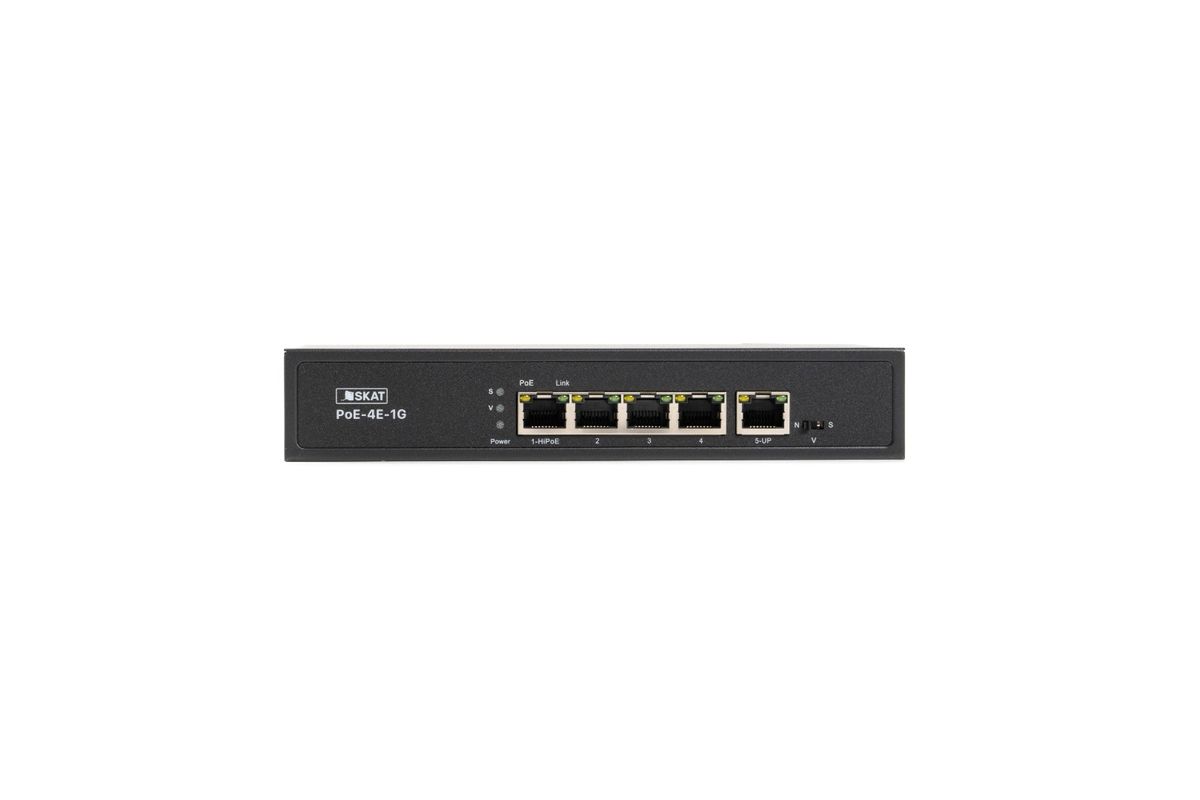 Коммутатор SKAT PoE-4E-1G 4070