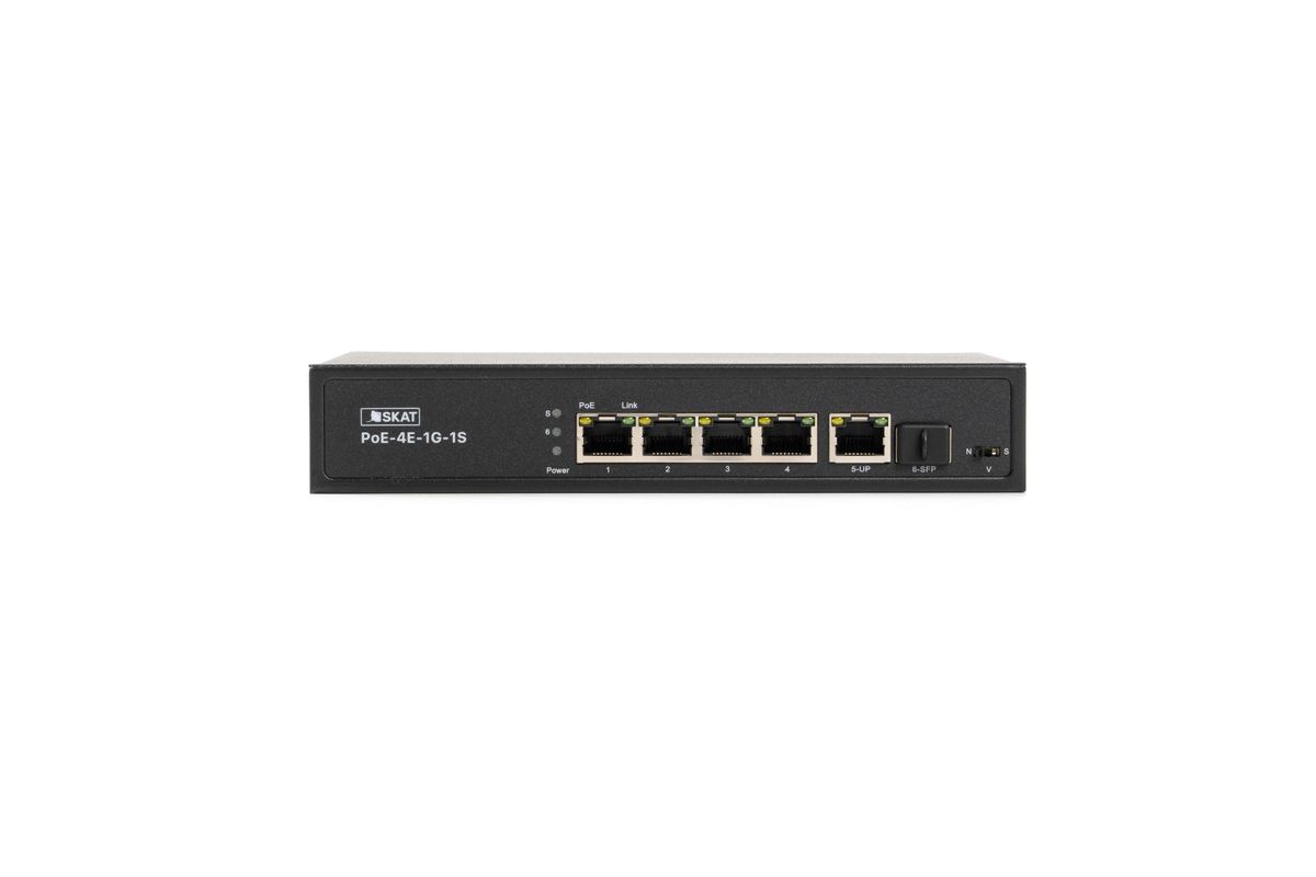 Коммутатор SKAT PoE-4E-1G-1S 4084