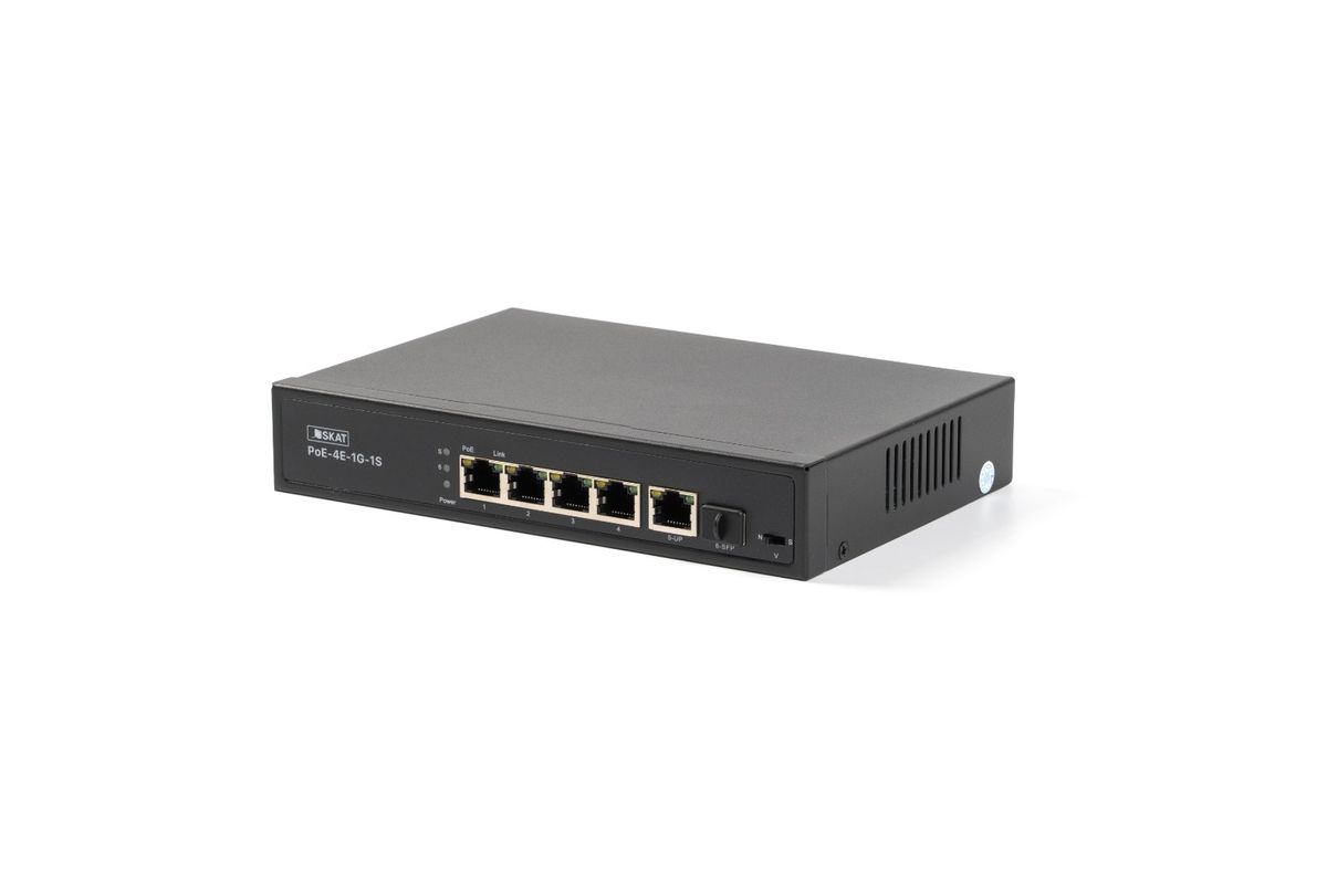 Коммутатор SKAT PoE-4E-1G-1S 4084
